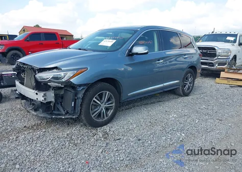2019 Infiniti Qx60 Pure z USA, uszkodzony, nr VIN 5N1DL0MM9KC568797